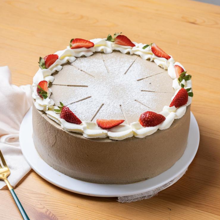 布丁奶茶水果戚風