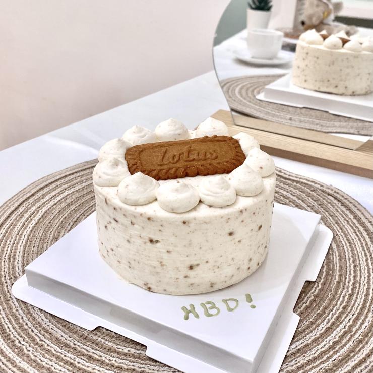 蓮花餅可可戚風