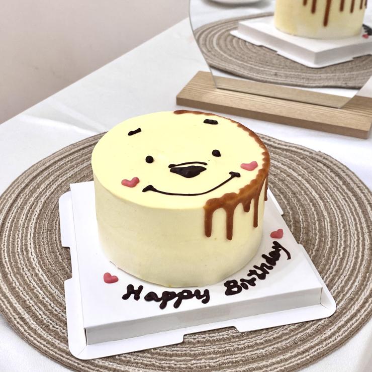 維尼焦糖水果戚風