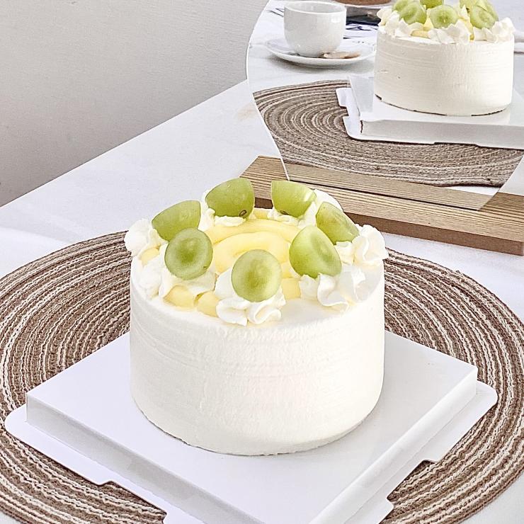 青葡萄檸檬卡士達戚風